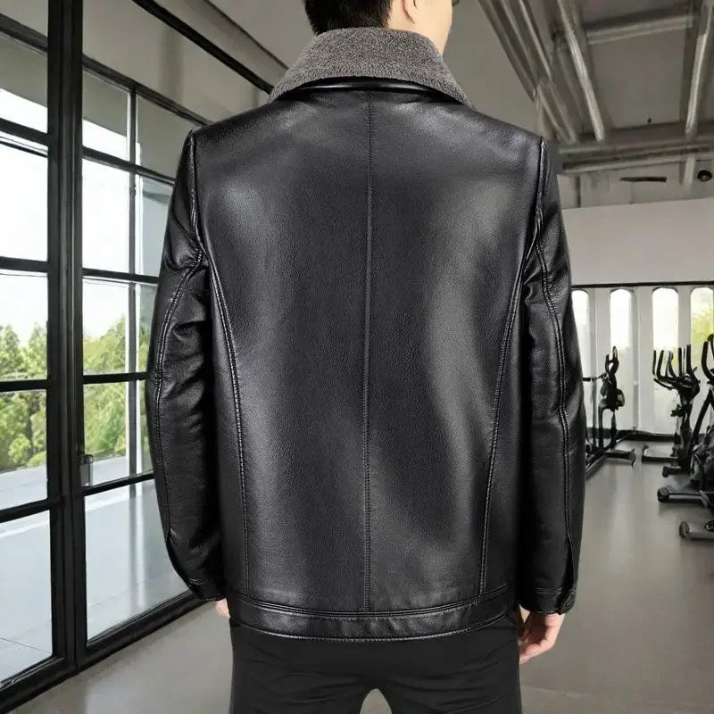 Blackridge™ Jacket in Premium Leather with Thermal Lining