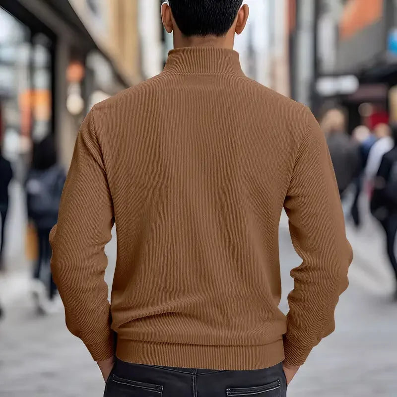Velkor™ Jacket with Ribbed Texture and Refined Presence
