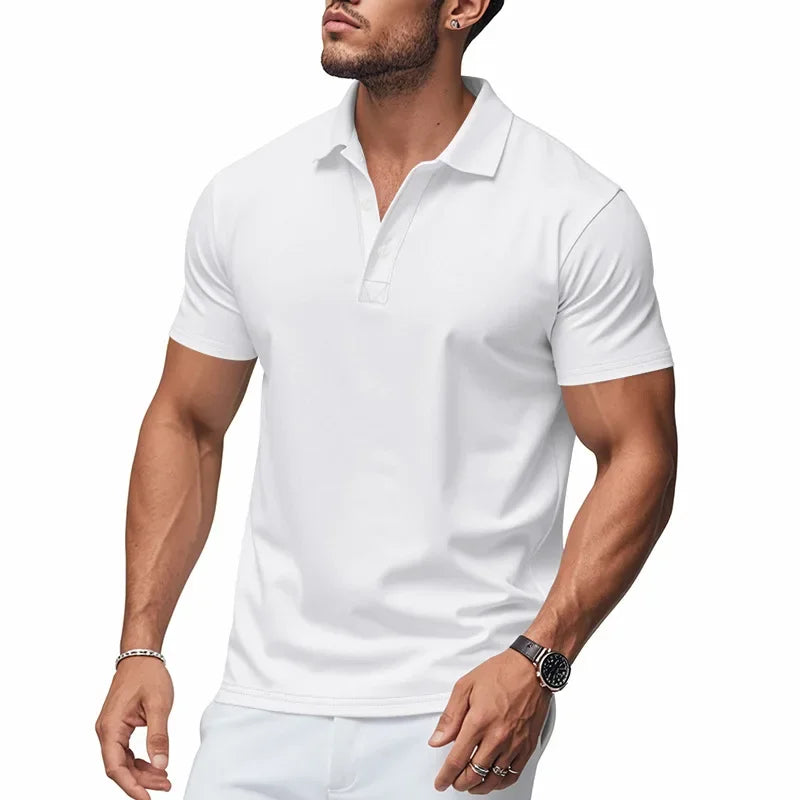 Dalmor™ Polo Shirt with a Slim Fit and Minimalist Style