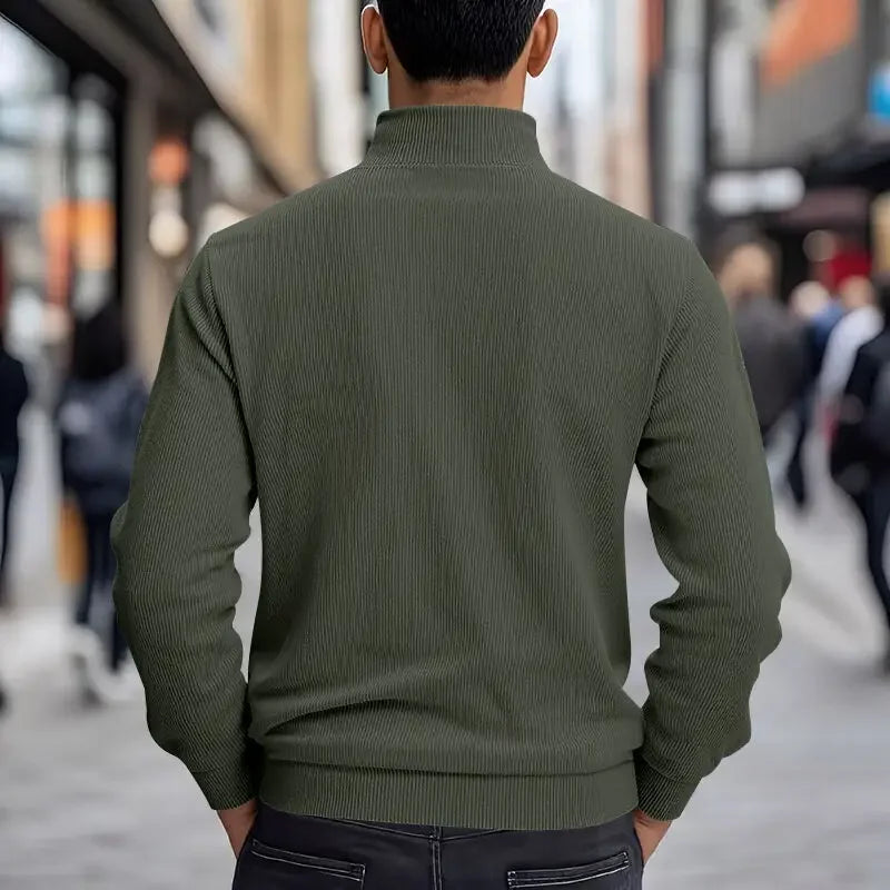 Velkor™ Jacket with Ribbed Texture and Refined Presence