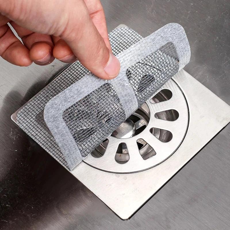 30-Piece Adhesive Drain Filter Kit – Keep Your Drains Clog-Free and Hygienically Protected