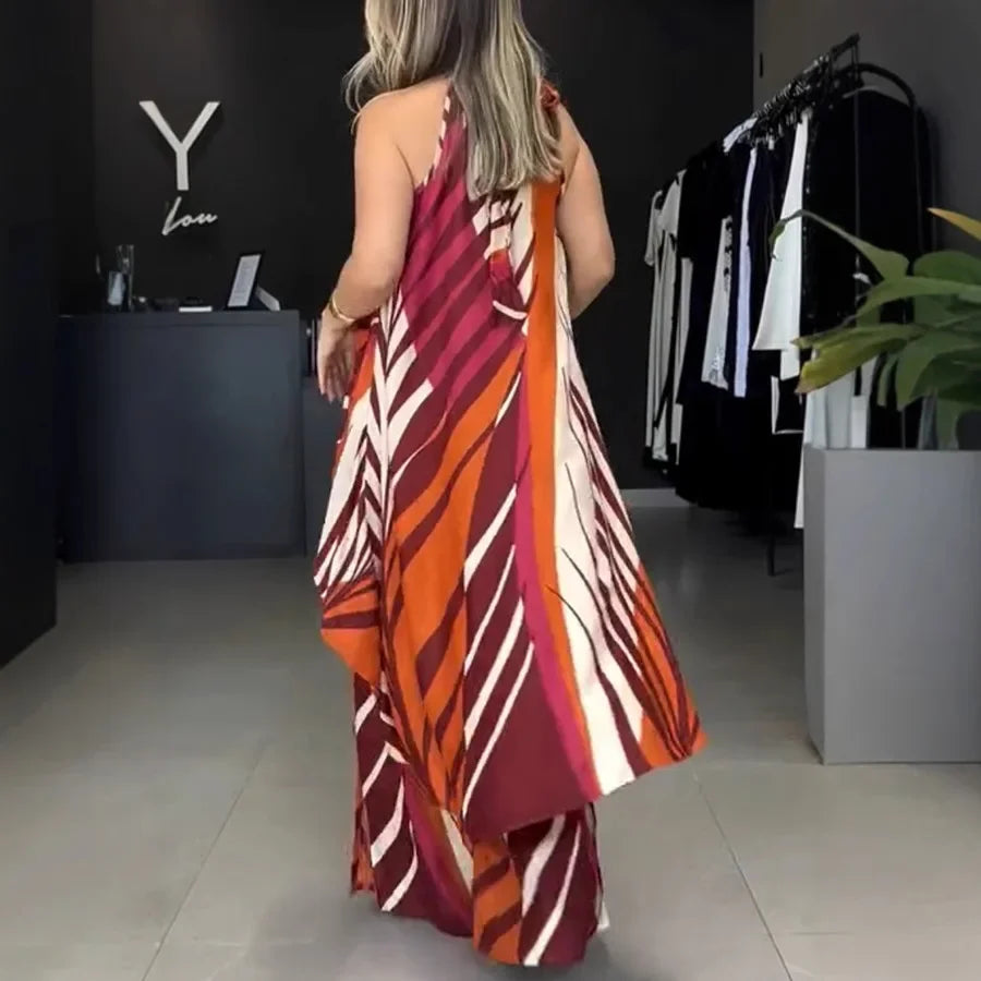 Zahara™ Set with Flowing Pattern and Vibrant Colors / The Expression of Your Freedom in Motion!