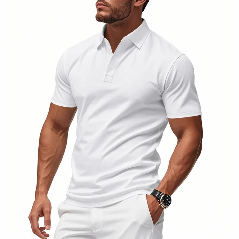 Dalmor™ Polo Shirt with a Slim Fit and Minimalist Style