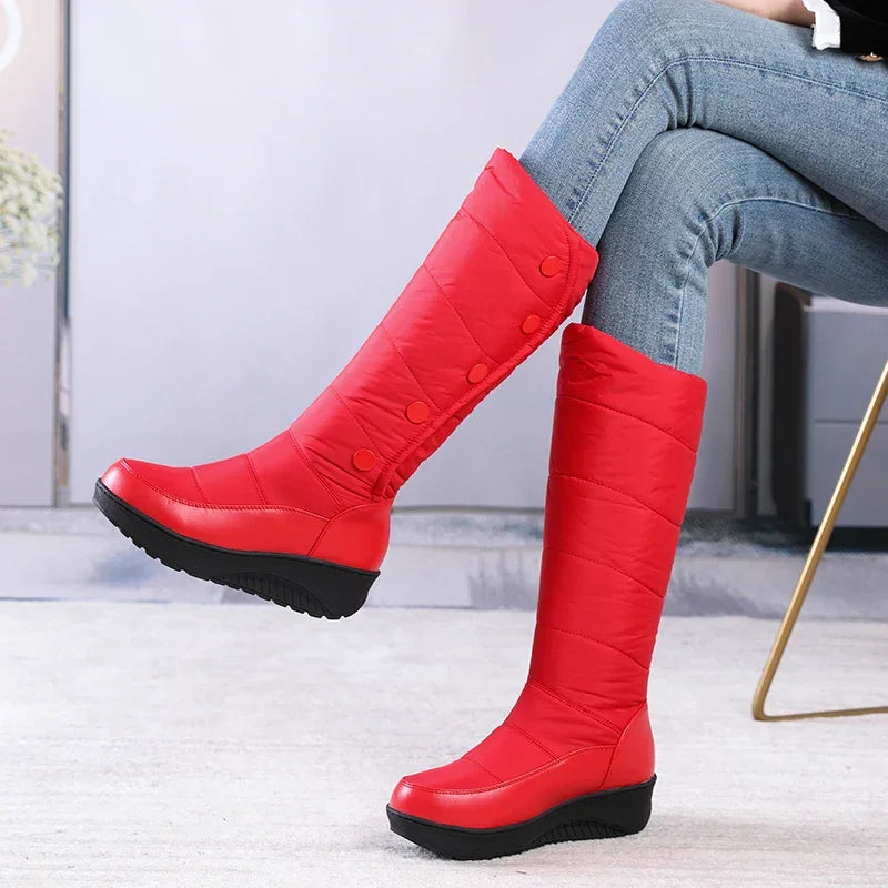 Althea™ Boot with Plush Lining and Thermal Insulation / Warm, Stable, and Protected Feet in Winter!