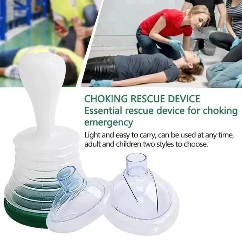Anti-Suffocation Rescue Mask with Pressure Pump / Practicality and Safety at Your Fingertips!