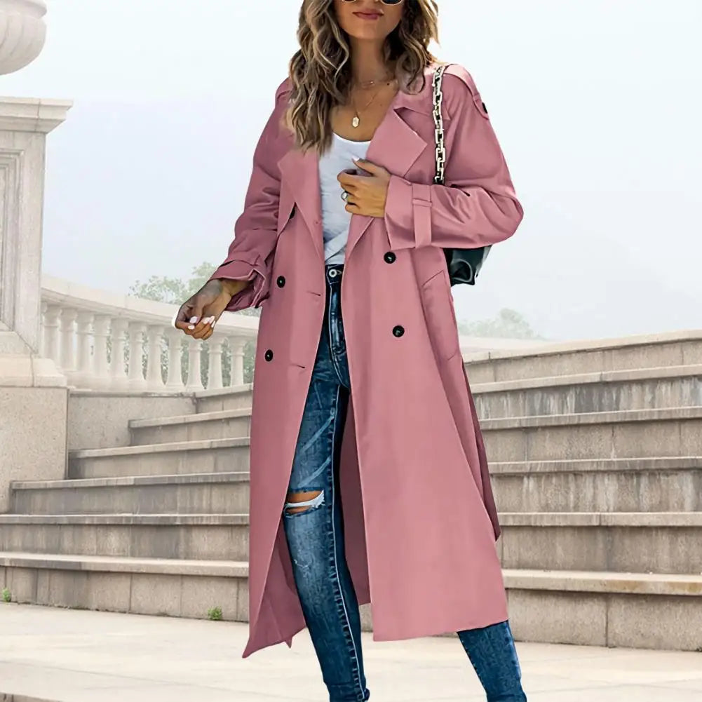 Candice™ Coat With Front Buttons and Classic Lapel