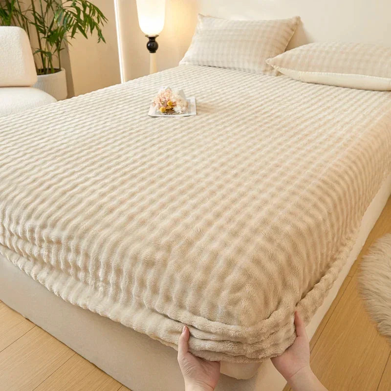 Set of sheets and pillowcases in soft velvety fabric / Extreme softness for a more comfortable sleep!