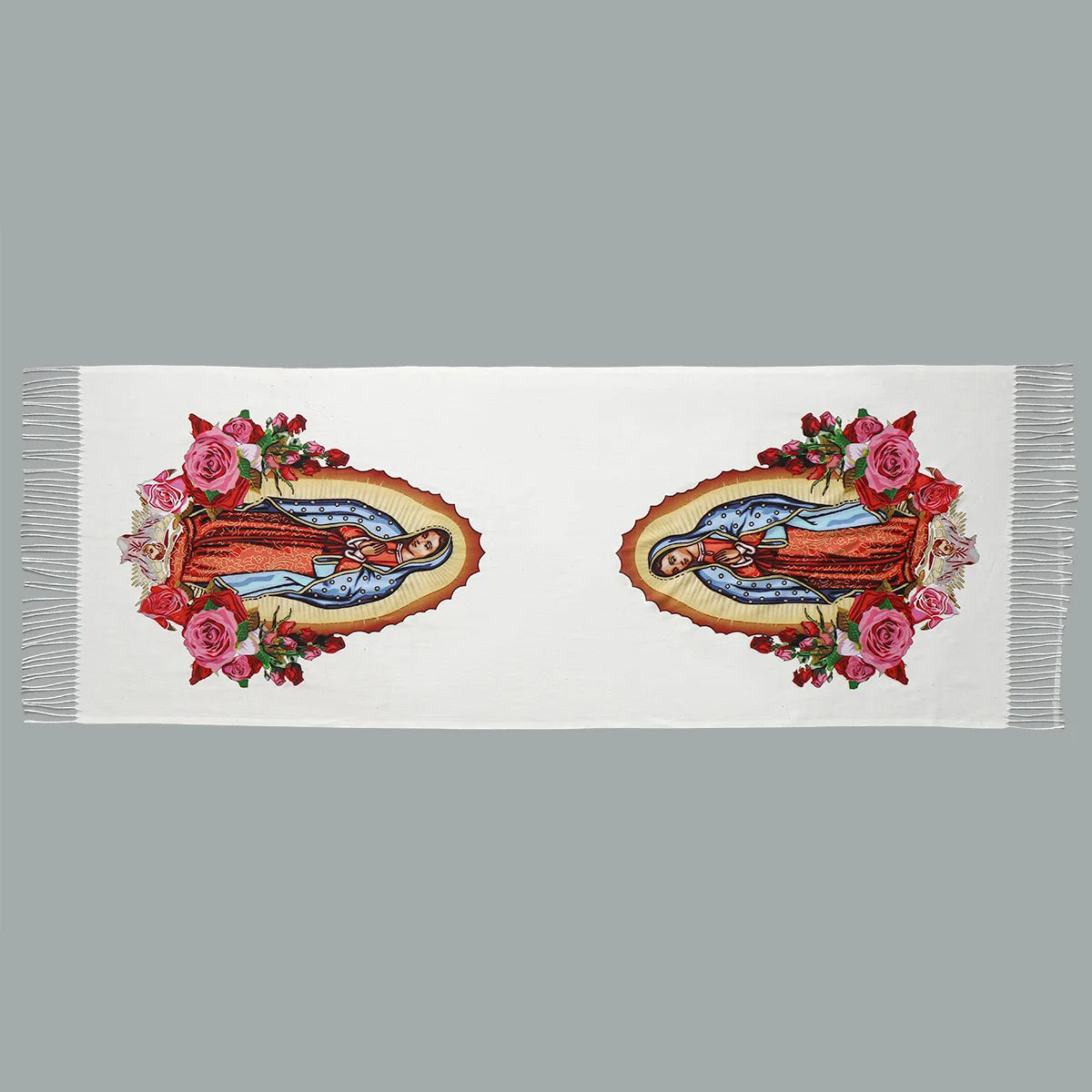 Guadalupe™ Cashmere Scarf with Artisan Finish and Delicate Fringe