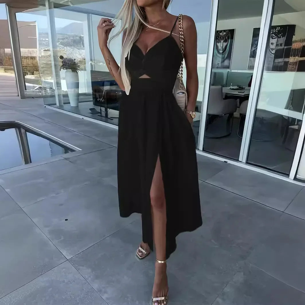 Fiora™ Dress with Delicate Cutout and Elegant Slit
