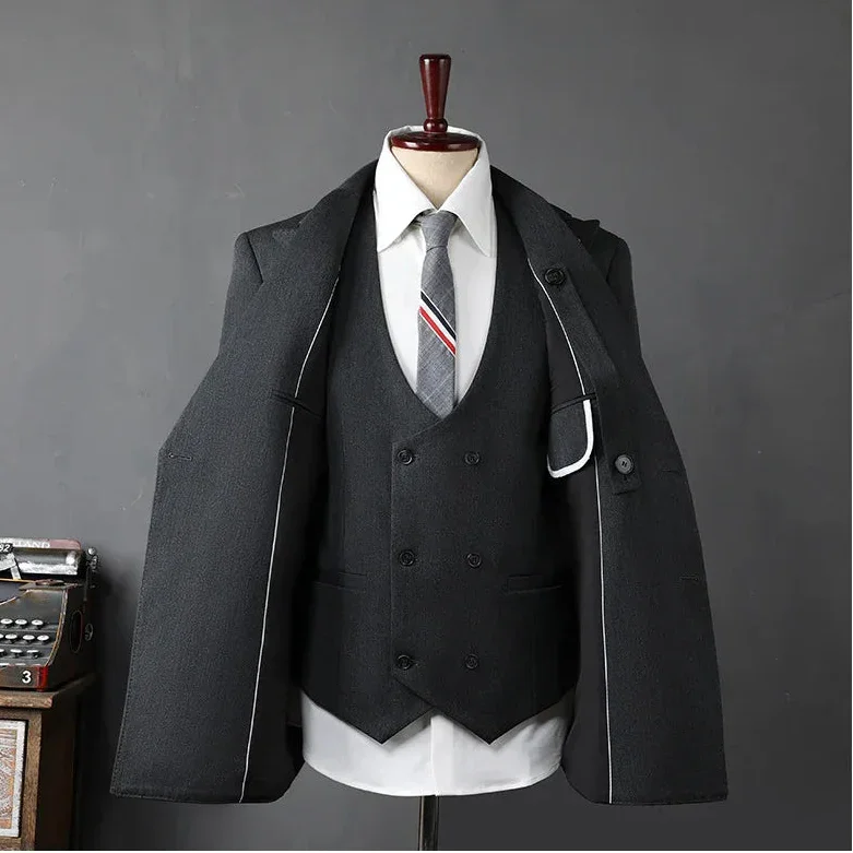 Vossler™ 3-Piece Suit in Premium Tailoring