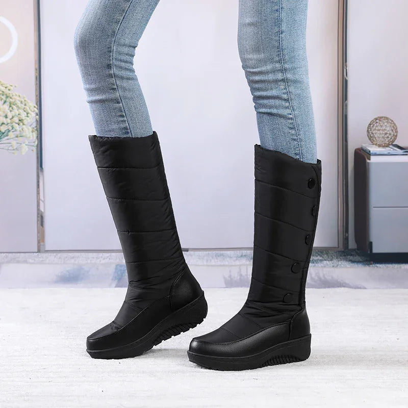 Althea™ Boot with Plush Lining and Thermal Insulation / Warm, Stable, and Protected Feet in Winter!