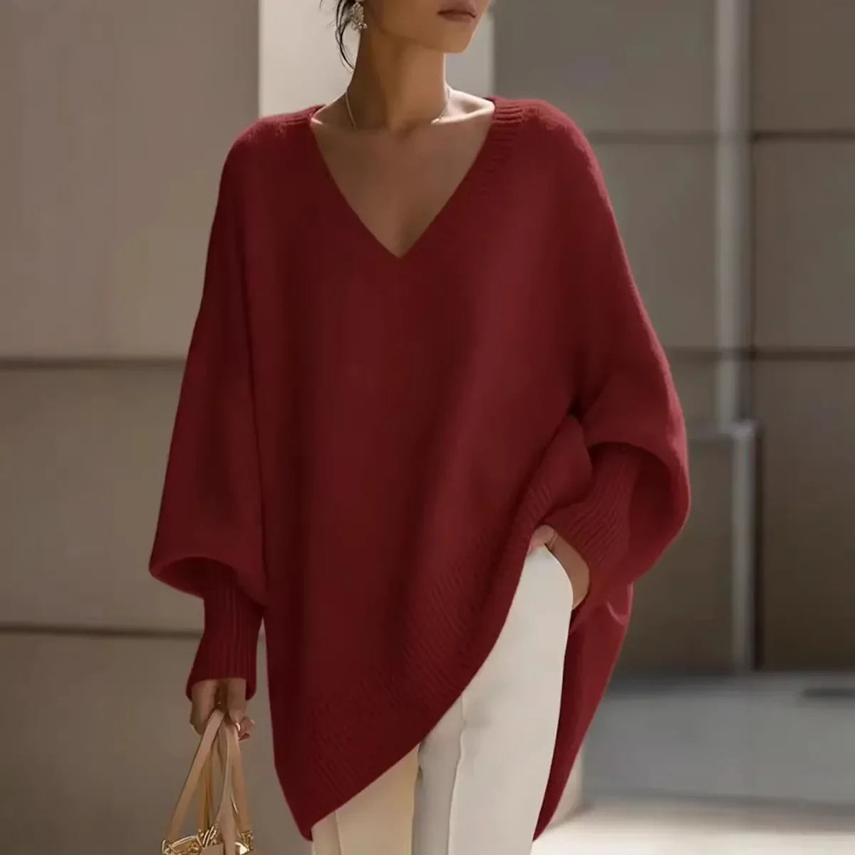 Geneva™ Premium Soft-Knit Oversized Sweater