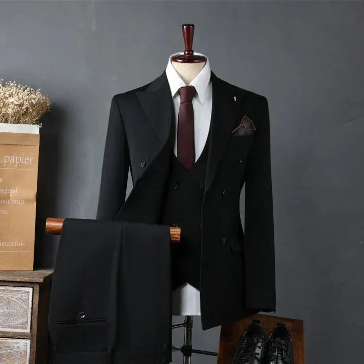 Vossler™ 3-Piece Suit in Premium Tailoring