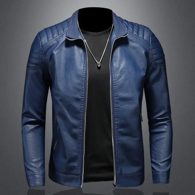 Auron™ Premium Leather Jacket With Imposing Presence