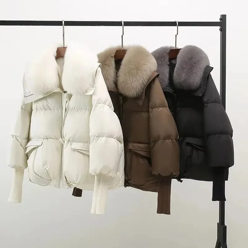 Arctic Belle™ Premium Puffer Jacket with Luxurious Fur Collar / Maximum Protection Against the Cold with Style!