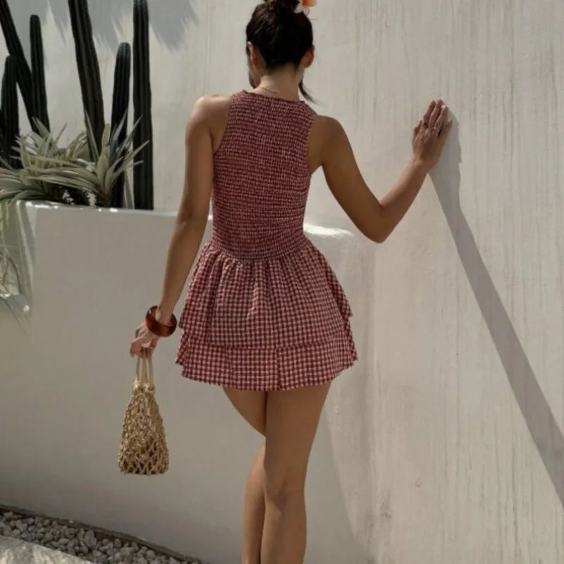 Bellamy™ Dress With Smocked Bodice And Tiered Skirt