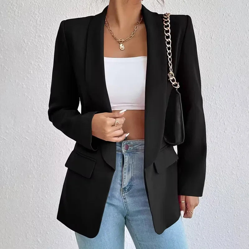 Royal™ Tailored Blazer with Classic Lapel / From Casual to Power: The Piece That Elevates Any Outfit!