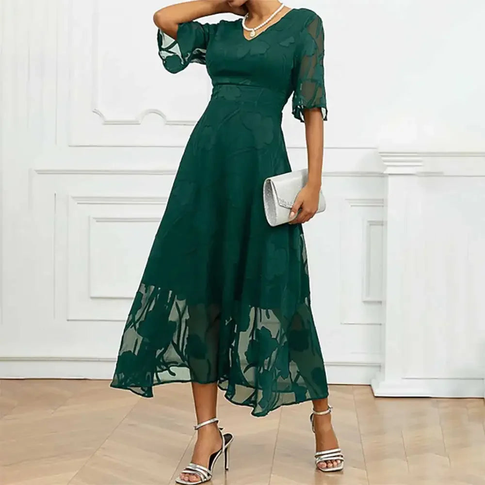 Celira™ Dress with Sophisticated Floral Design
