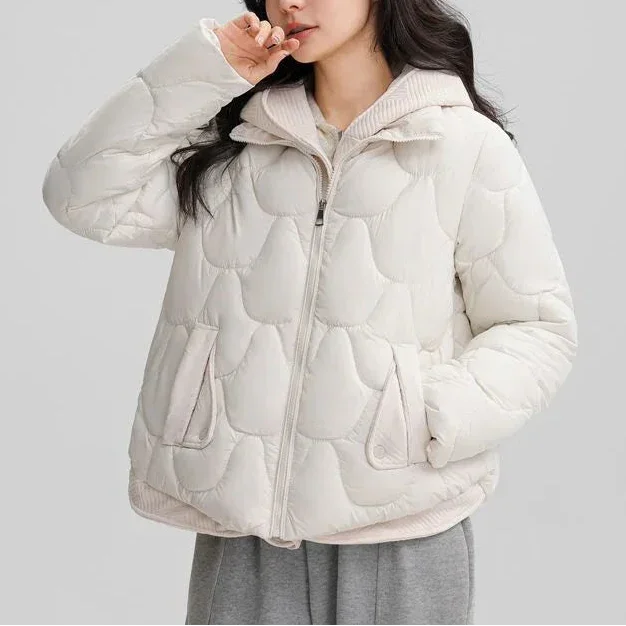 FrostHaven™ Quilted Jacket With Cozy Hood