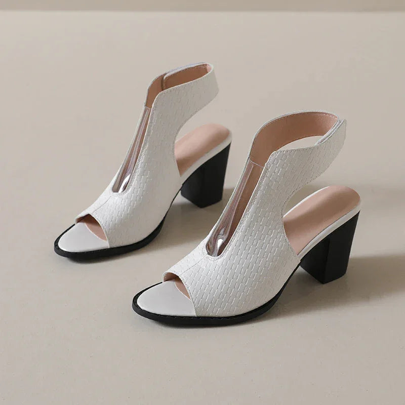 Mirelle™ Sandals with a Textured Finish and Wrap-Around Design