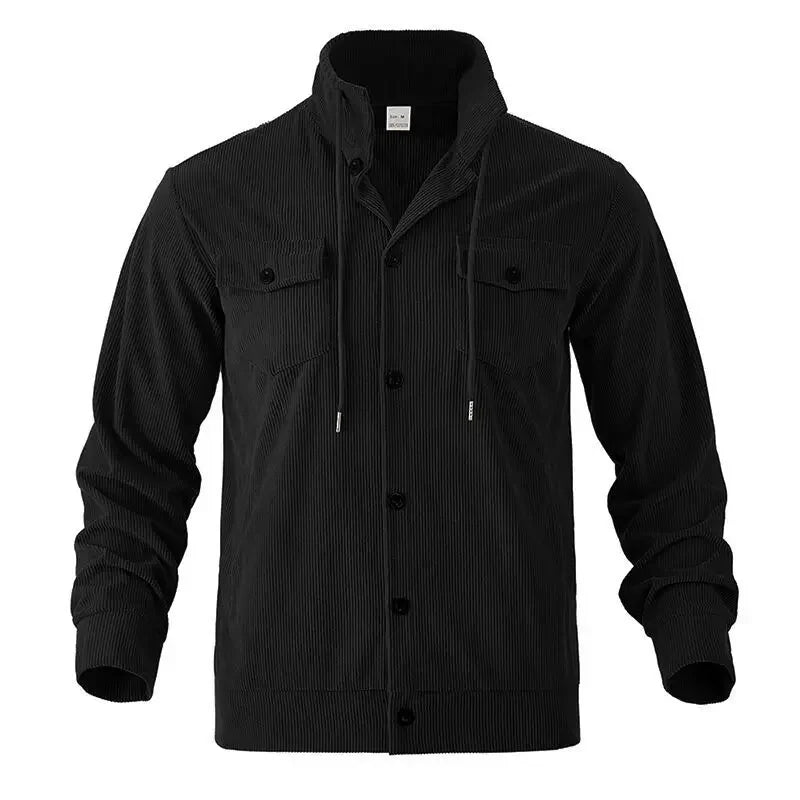 Velkor™ Jacket with Ribbed Texture and Refined Presence