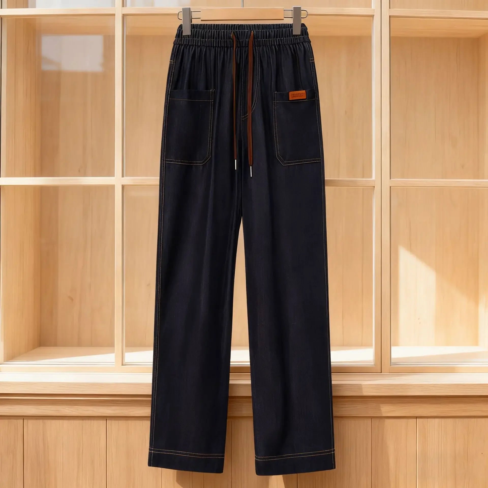 Levine™ Relaxed Lightweight Denim Pants / No Pinching, No Marks — Just Effortless Comfort