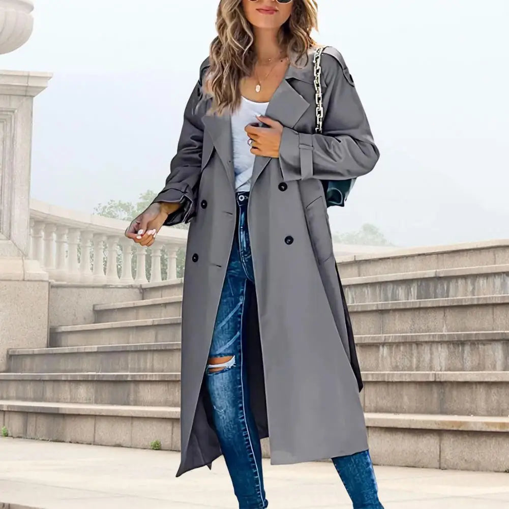 Candice™ Coat With Front Buttons and Classic Lapel