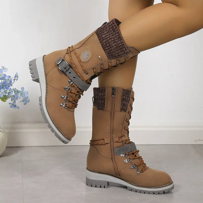Snowhaven™ Waterproof Boots with Plush Fleece Lining and Anti-Slip Sole / Made for the Cold, Designed for You!