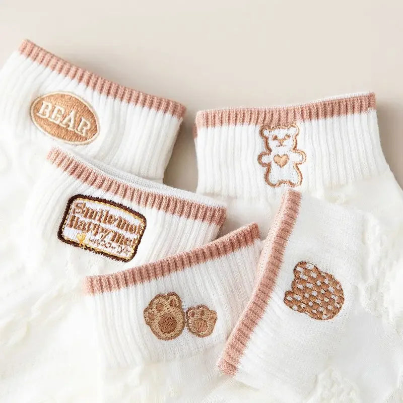 🔥 Buy 5, Get 10🔥 Pairs Aphrodite™ Socks Kit Delicate Touch - Comfort and Elegance for your Feet, Every Day!