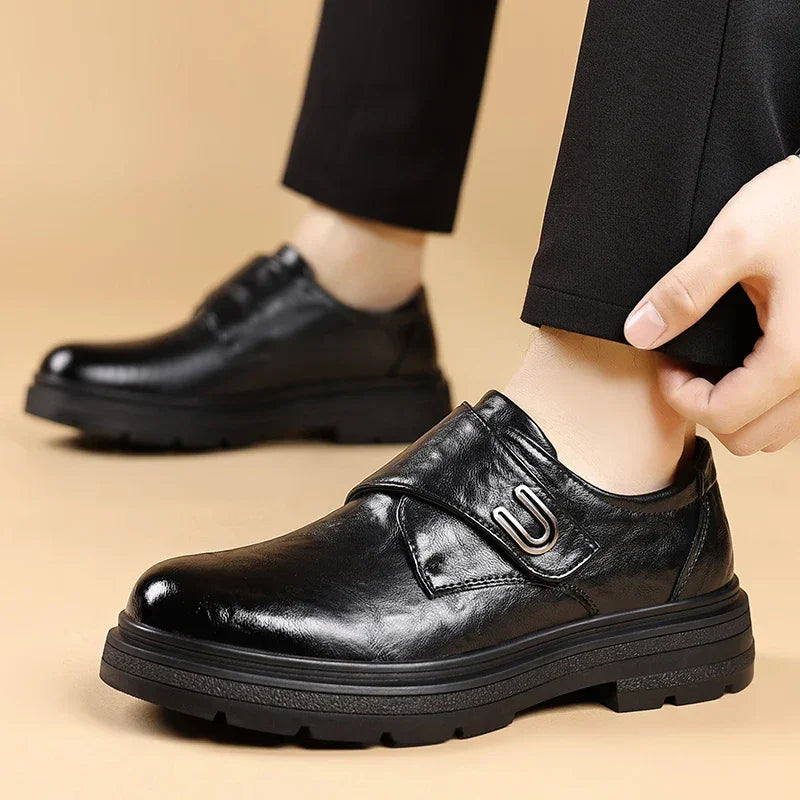 Westbury™ Men's Shoe in Premium Leather with Soft Sole / Refined Elegance for Work and Special Occasions!