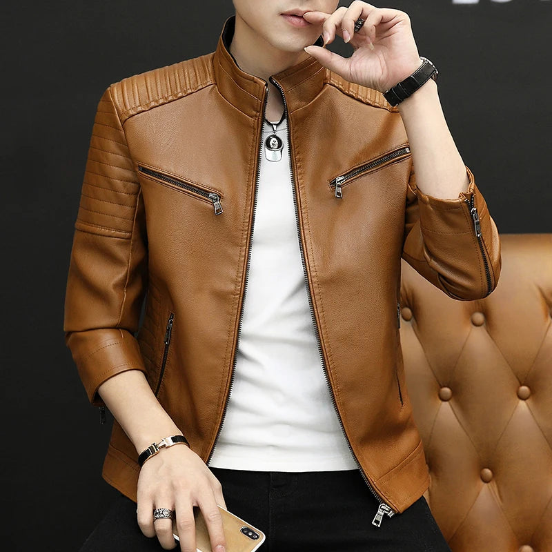 Darkmont™ Jacket In Premium Leather With Modern Design