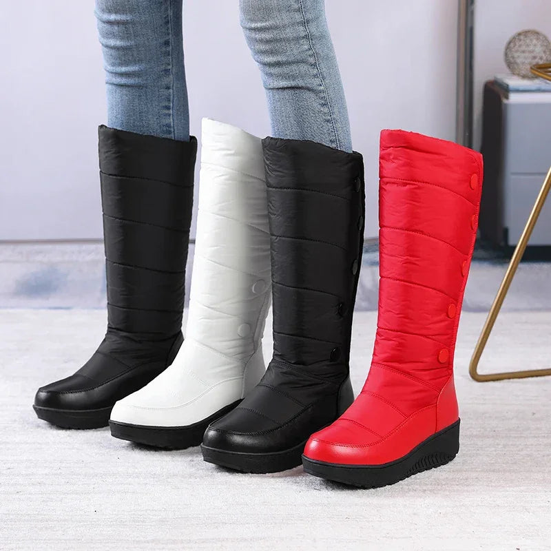 Althea™ Boot with Plush Lining and Thermal Insulation / Warm, Stable, and Protected Feet in Winter!