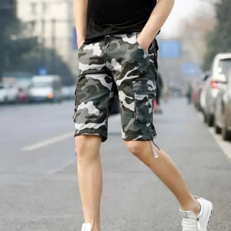 Frontier™ Camouflage Cargo Shorts with Utility Pockets