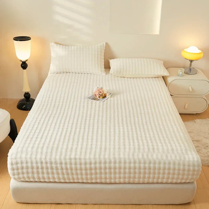 Set of sheets and pillowcases in soft velvety fabric / Extreme softness for a more comfortable sleep!