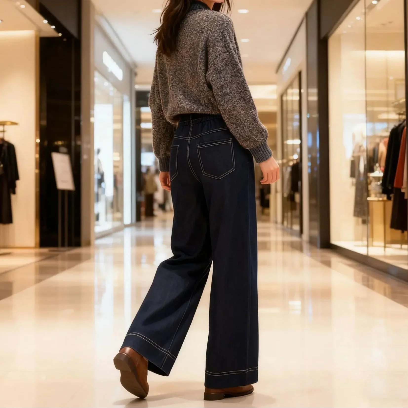 Levine™ Relaxed Lightweight Denim Pants / No Pinching, No Marks — Just Effortless Comfort