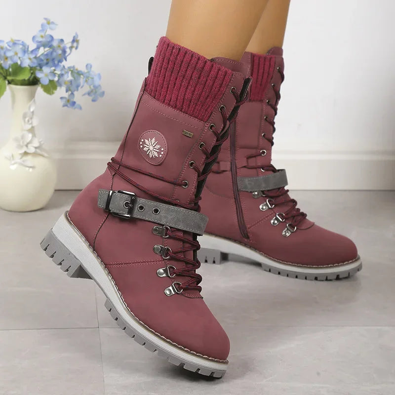 Snowhaven™ Waterproof Boots with Plush Fleece Lining and Anti-Slip Sole / Made for the Cold, Designed for You!