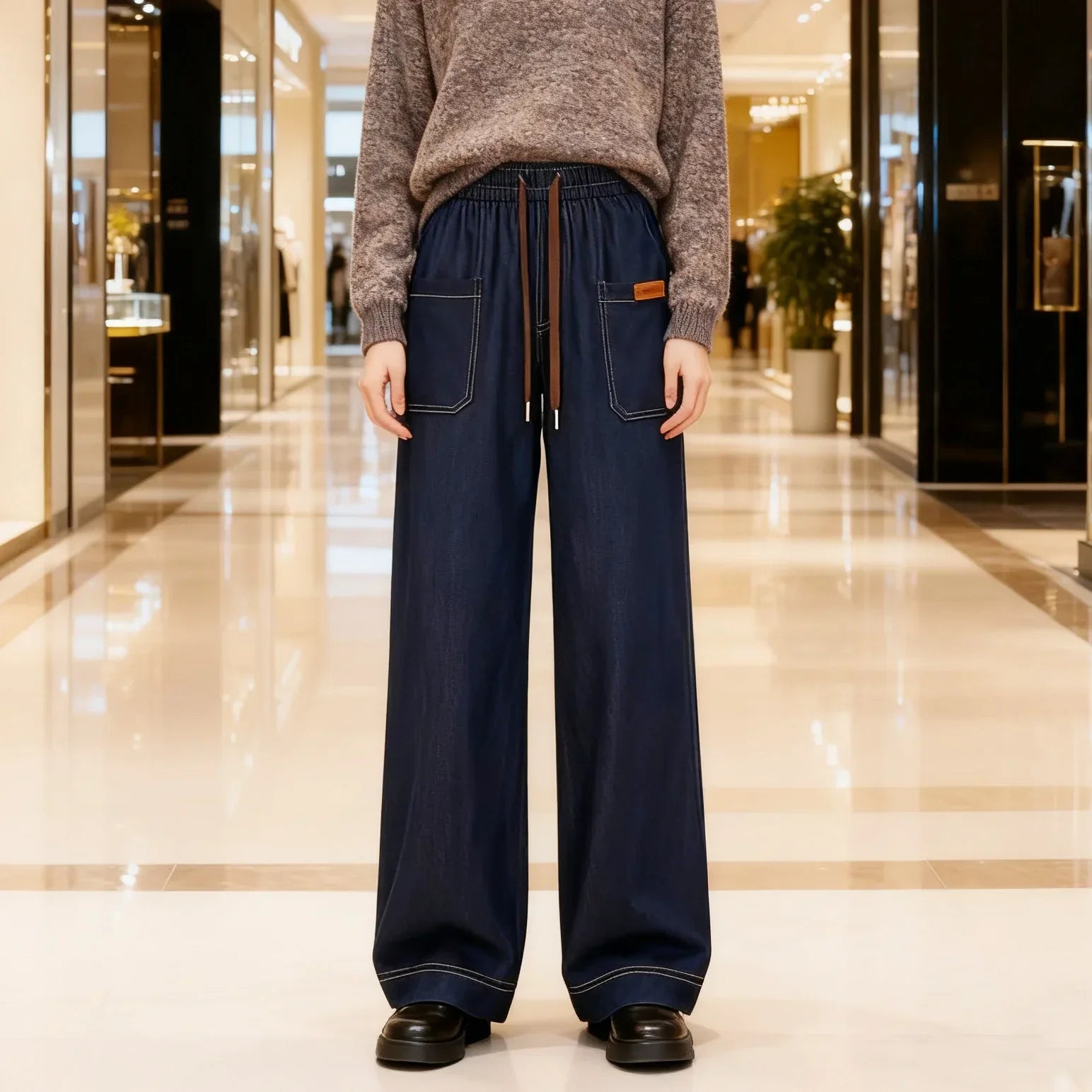 Levine™ Relaxed Lightweight Denim Pants / No Pinching, No Marks — Just Effortless Comfort