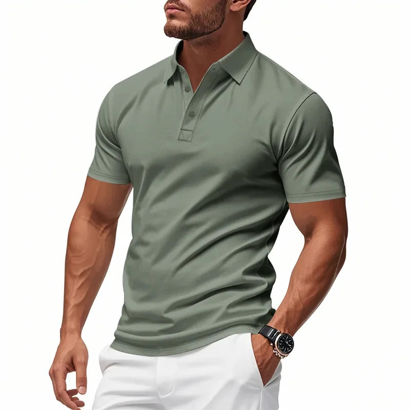 Dalmor™ Polo Shirt with a Slim Fit and Minimalist Style