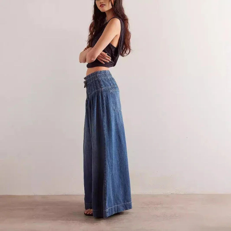 Solen™ Women’s Soft Denim High-Waist Pants