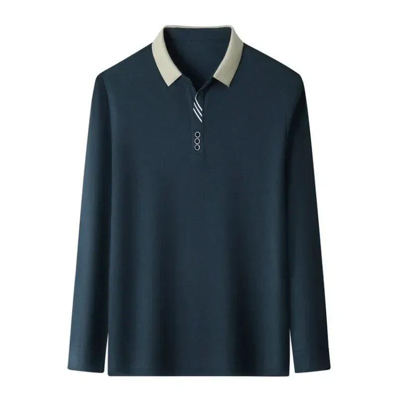 [Big Promo Buy 1 Get One Free]  Men’s Ultra Soft Polo Shirt – Minimalist Design with Maximum Comfort