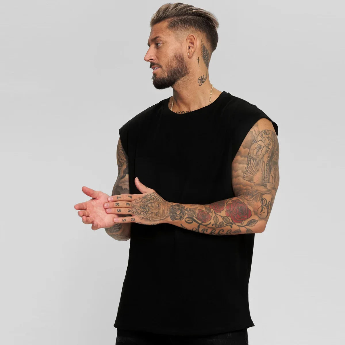 Kryven™ Premium Knit Tank Top with Muscle Fit