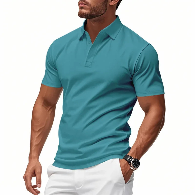 Dalmor™ Polo Shirt with a Slim Fit and Minimalist Style