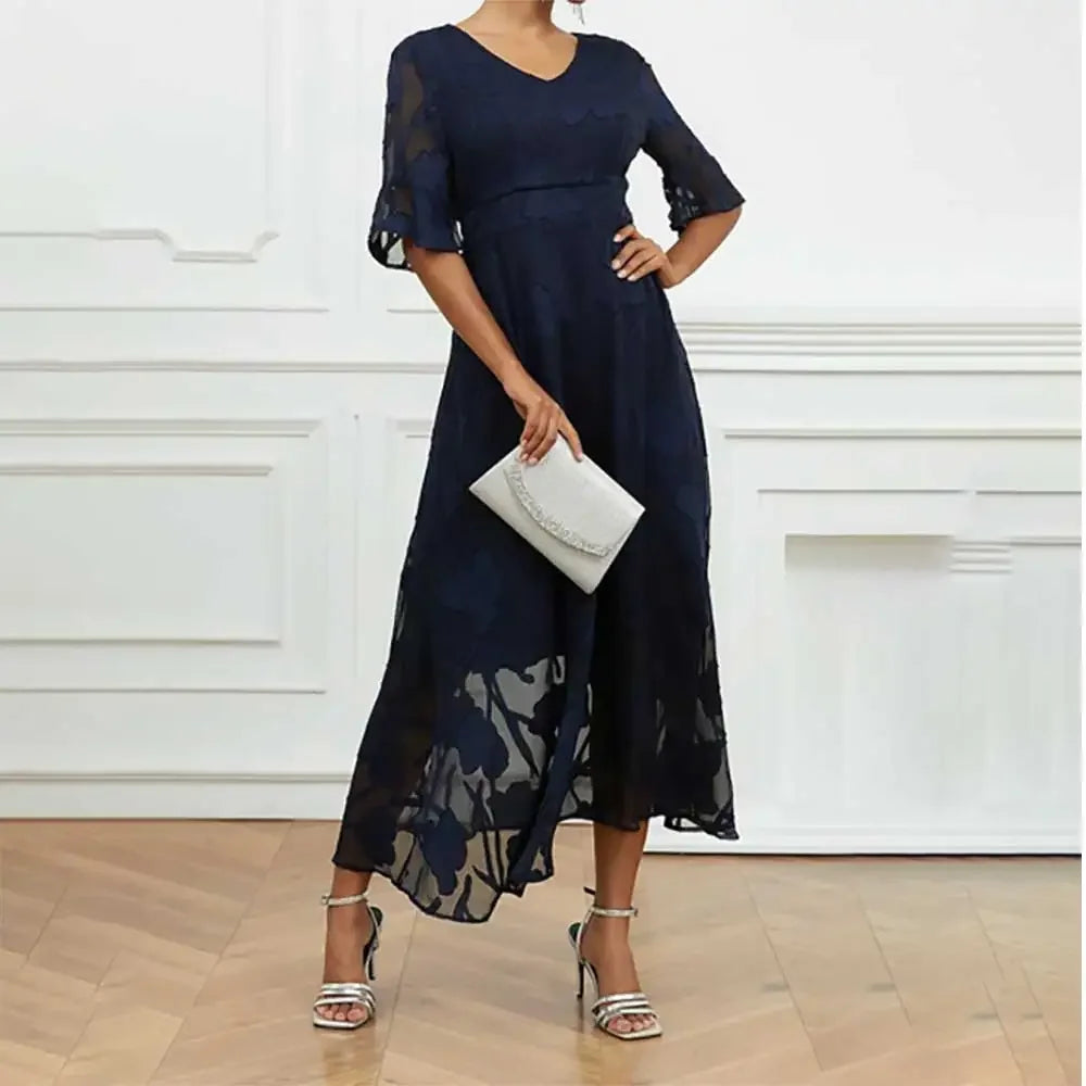 Celira™ Dress with Sophisticated Floral Design