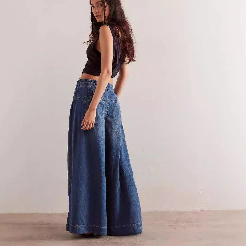 Solen™ Women’s Soft Denim High-Waist Pants