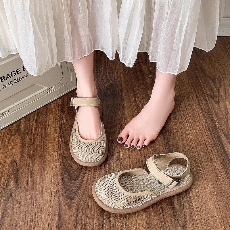 Bellevie™ Sandals With Handwoven Breathable Design