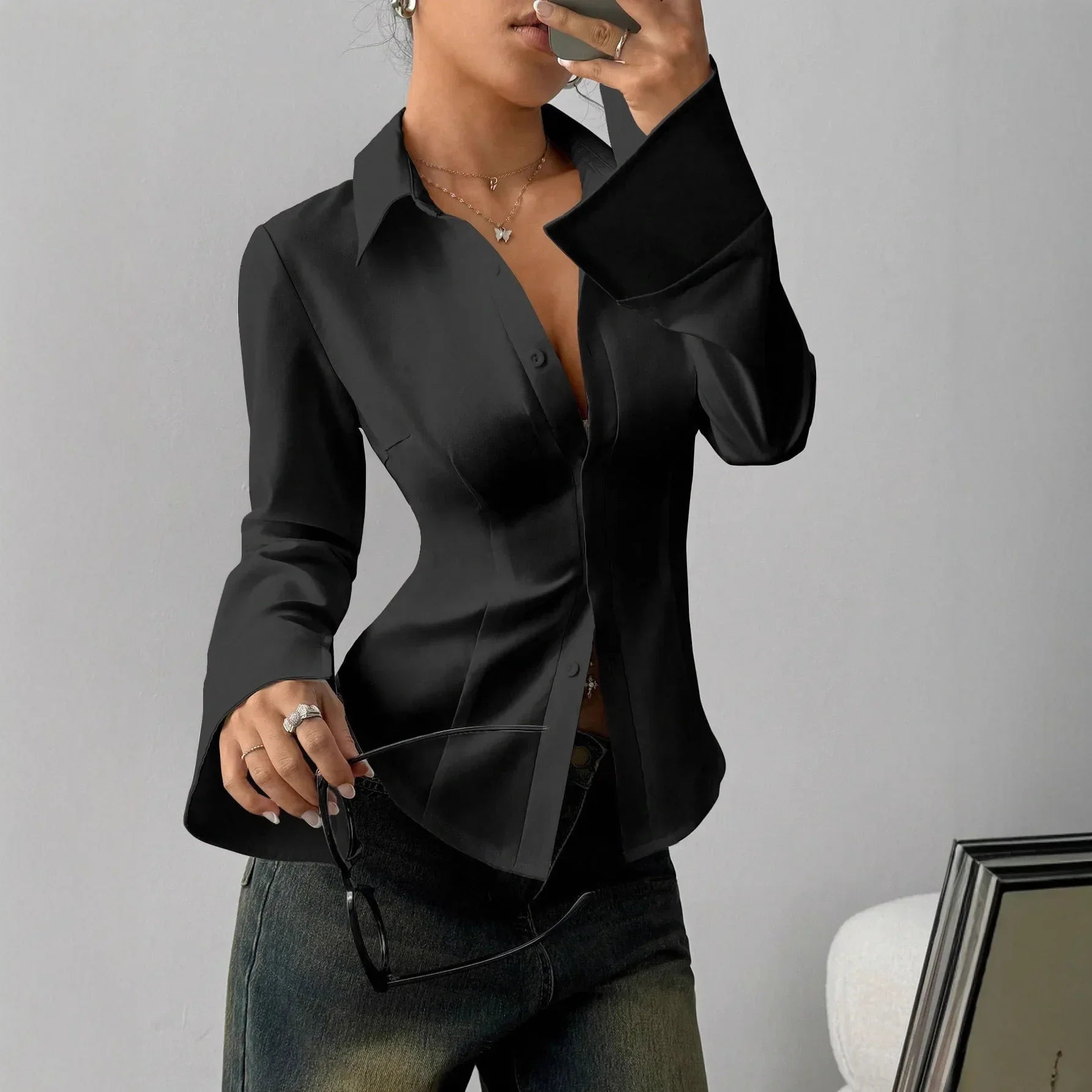 Corvielle™ Shirt with an Elegant Cut and Premium Finish