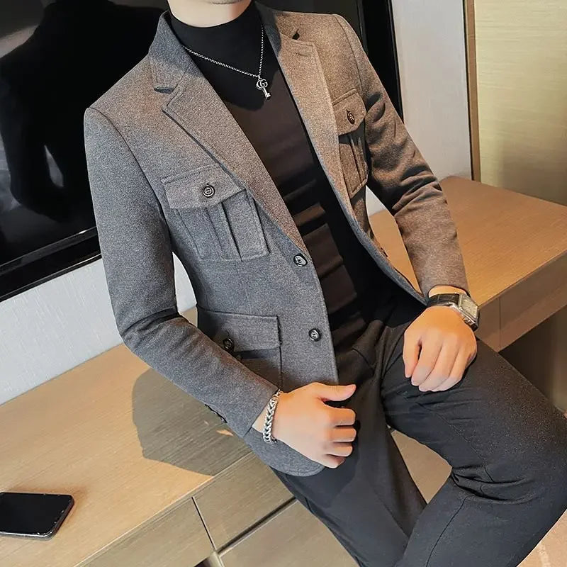 Lauritz™ Casual Blazer with Premium Structured Fabric / The Quiet Luxury of Italian Tailoring!