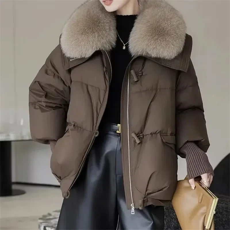 Arctic Belle™ Premium Puffer Jacket with Luxurious Fur Collar / Maximum Protection Against the Cold with Style!