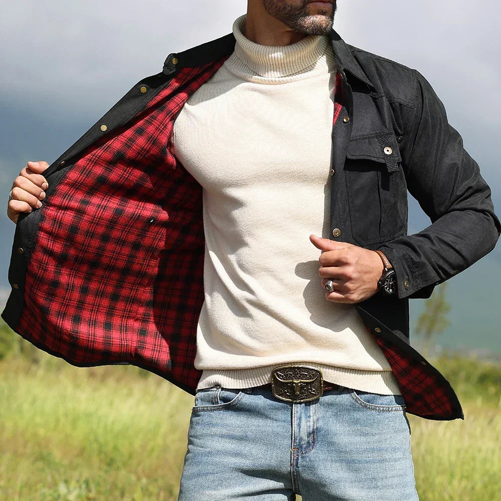 Ironwood™ Overshirt Jacket With Plaid Interior Lining