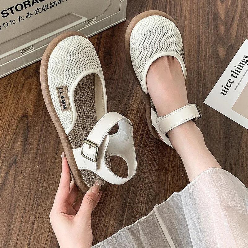 Bellevie™ Sandals With Handwoven Breathable Design